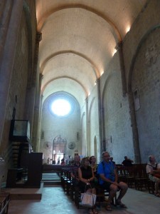 Styles paléo-chrétien, roman et gothique se succèdent du sous-sol au sommet de l'ancienne cathédrale (© Pierre Nouvelle).