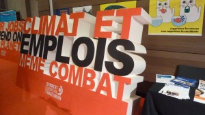 Emplois et climat unis dans une action syndicale cohérente (© Pierre Nouvelle)