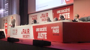 La relance la croissance et lutter contre l'austérité pour créer les conditions d'une société plus juste fut au coeur e la plupart des interventions des congressistes (© Pierre Nouvelle).