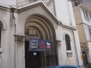 A Vienne, la paroisse de l'Eglise protestante unie de France affiche son engagement constant (© DR).