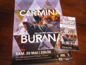 Autun aura la primeur du concert Carmina Burana. Un évènement dans la pysage bourguignon où cette sera jouée pour la deuxième fois en dix ans (© Pierre Nouvelle). 