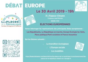 Pour la CFDT du Rhône, mardi 30 avril marquera le second rendez-vous pédagogique et citoyen de la campagne des européennes (© DE/UTI CFDT Lyon-Rhônee).