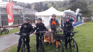 Le vélo a de plus en plus la côte à vienne (Isère) et au commissariat de police une brigade cycliste s'est mise en place (© Pierre Nouvelle).