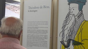 Au musée protestant de Mialet comme au Musée de la Réforme à Genève, la figure de Théodore de Bèze est mise à l'honneur ( © Pierre Nouvelle ).
