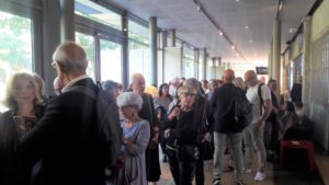 La foule qui se pressait les 11, 14 et 18 septembre à l'Institut Lumière lors de la présentation du programme anticipait l'affluence du festival qui débute ce samedi 12 octobre 2019 ( © Pierre Nouvelle ). 