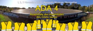 Quelque 450 représentants des assemblées locales des Gilets jaunes ont confronté leur expérience, débattu et élaboré des perspectives d'action ( © DR/ADA 4). 
